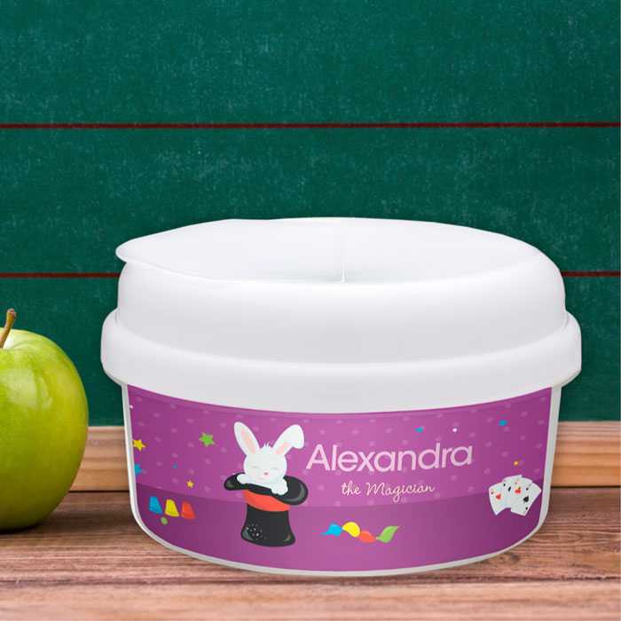 Cute Girl Magician Snack Bowl