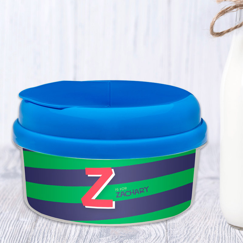 Brilliant Initial Green Snack Bowl