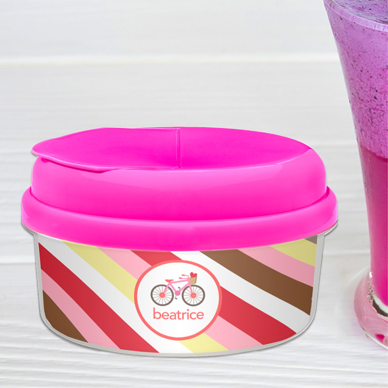 A Lovely Girl Ride Snack Bowl