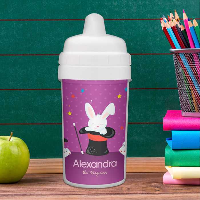 Cute Girl Magician Sippy Cup