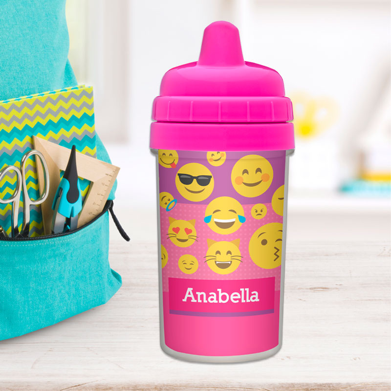 Girl Emojis Sippy Cup