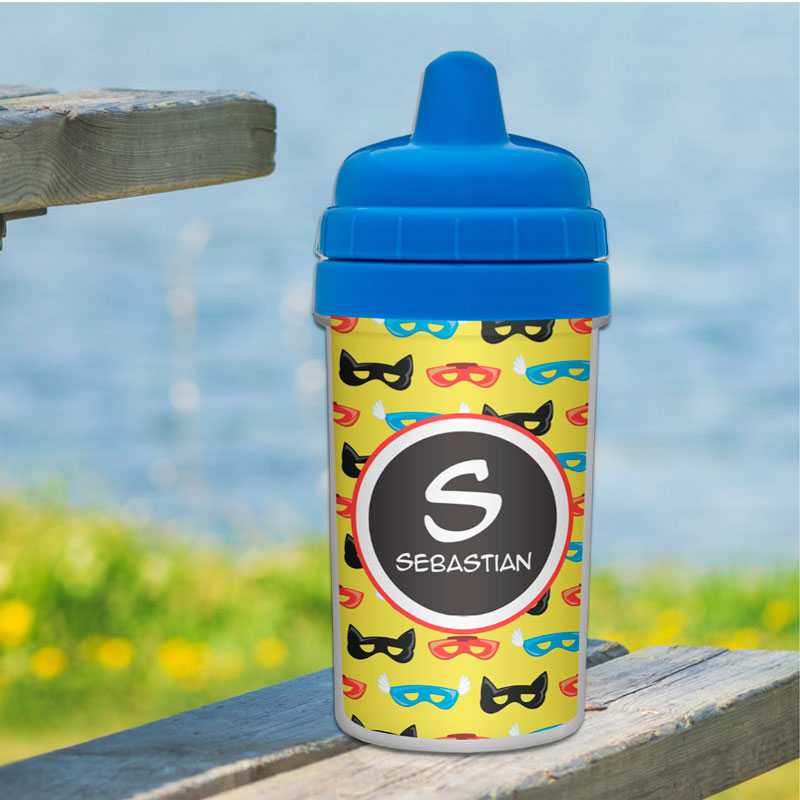 Super Hero Masks Sippy Cup