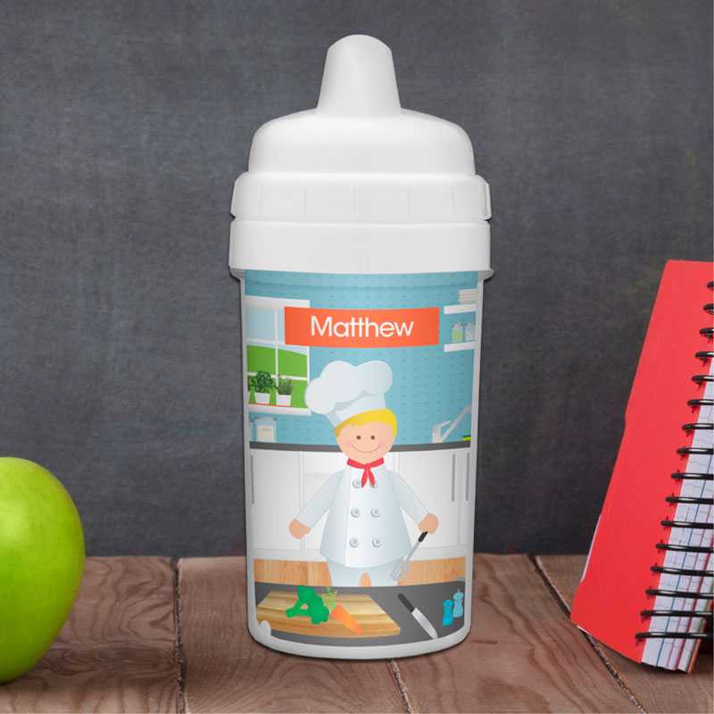 A Boys Chef's Taste Sippy Cup