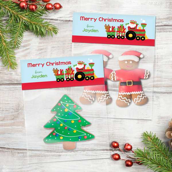The Xmas Choo Choo Train Treat Bags