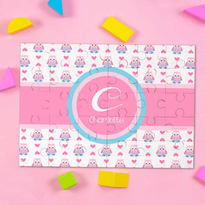 Owl Love Personalized Puzzles