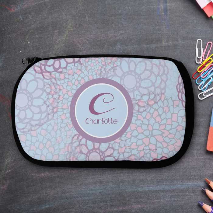 Flower Mosaic Pencil Case