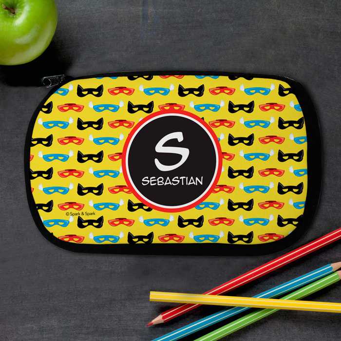 Super Hero Masks Pencil Case