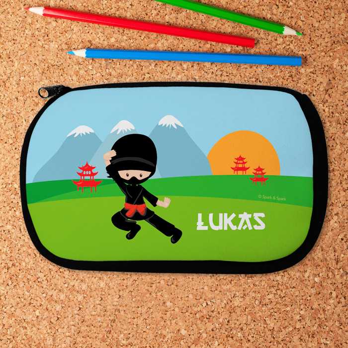 Cool Super Ninja Pencil Case