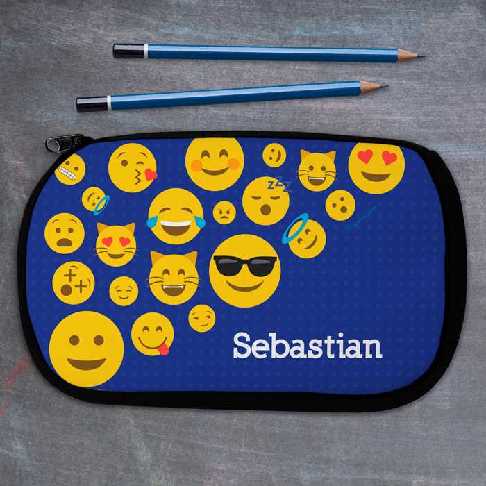 Boy Emojis Pencil Case