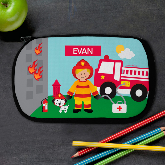 Call A Firefighter Kids Pencil Case