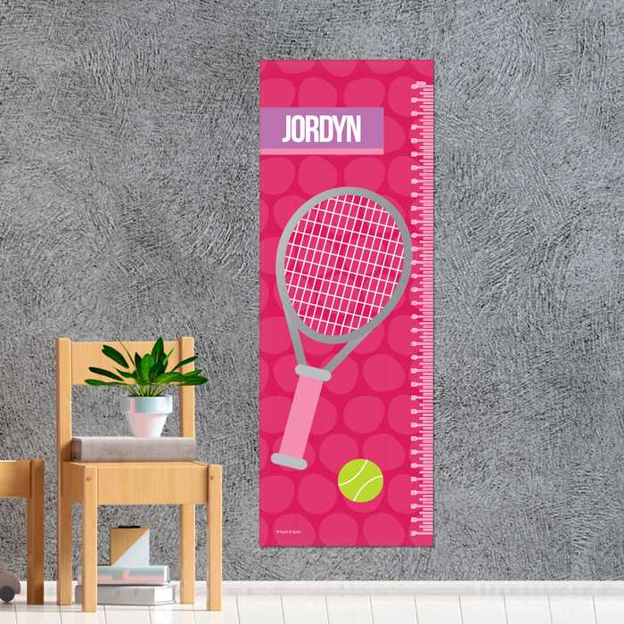Tennis Fan Girl Growth Chart