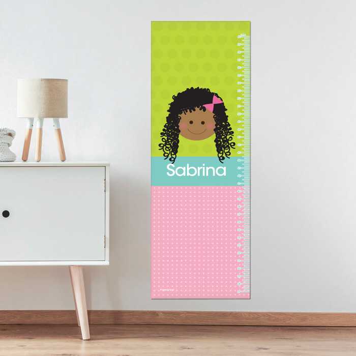Just Like Me Girl Green Growth Chart