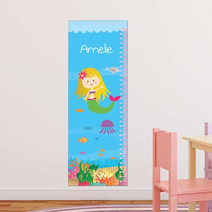 Sweet Mermaid Growth Chart