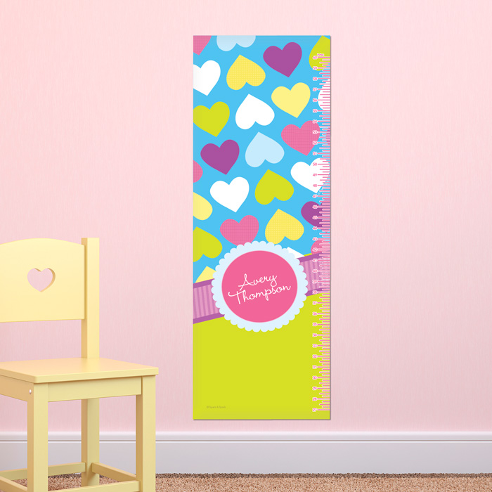 Happy Hearts Growth Chart