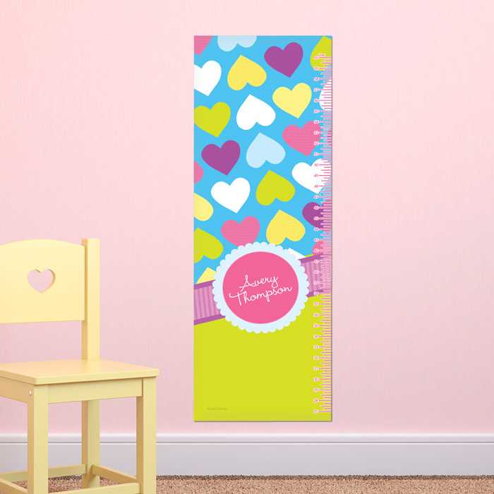 Happy Hearts Growth Chart