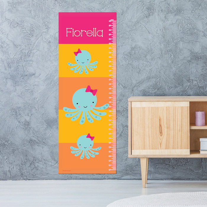Cute Octopus Growth Chart