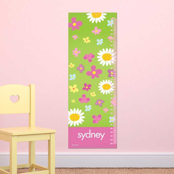 Field Of Flowers Green Growth Chart