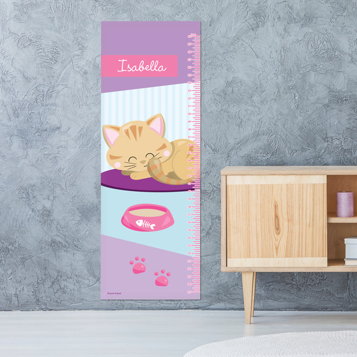 Cute Little Kitten Growth Chart