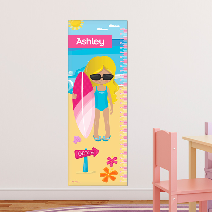 Beach Girl Growth Chart