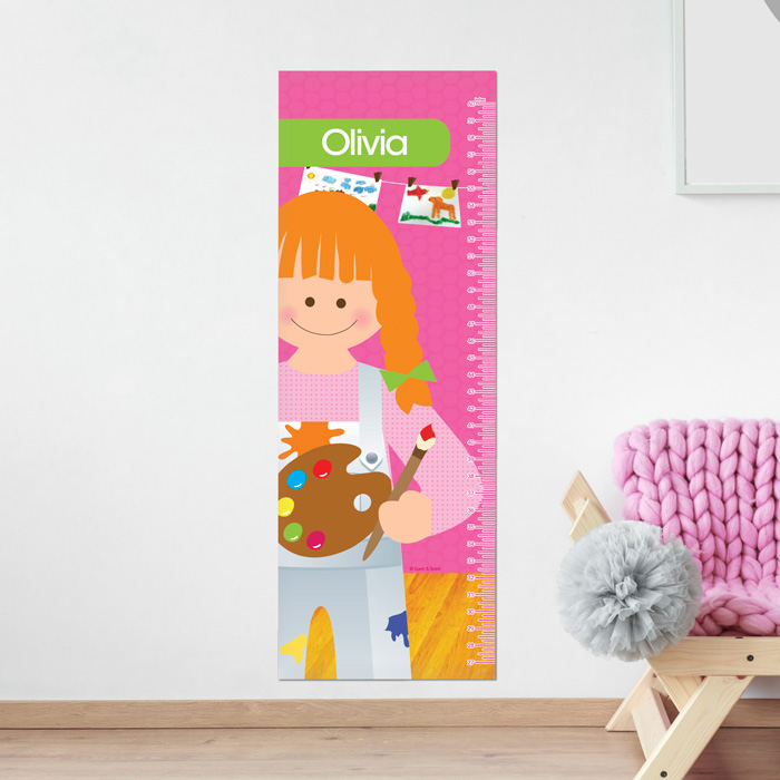 Artist at Work Kids Growth Chart