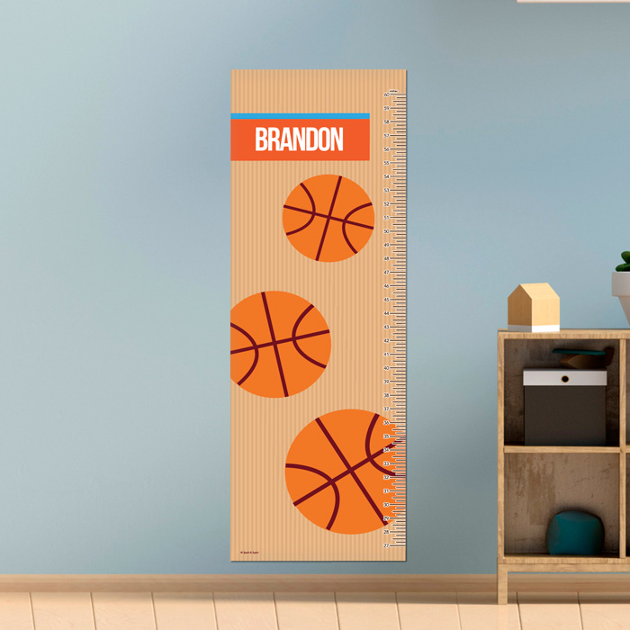Basketball Fan Boy Growth Chart