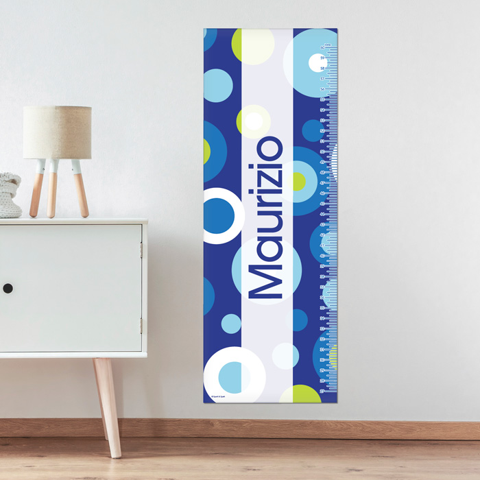 Circles And Circles Blue Growth Chart