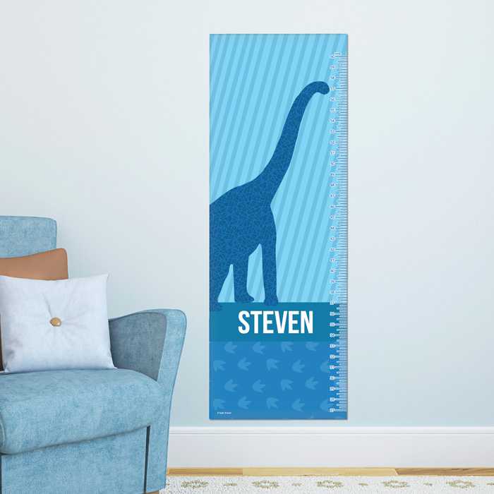 Dino And Me Blue Growth Chart