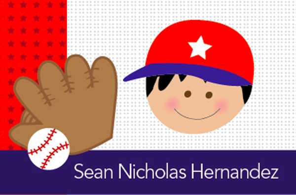 Want To Play Baseball Gift Tag