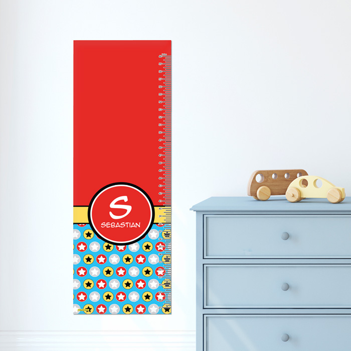 Super Hero Stars Growth Chart