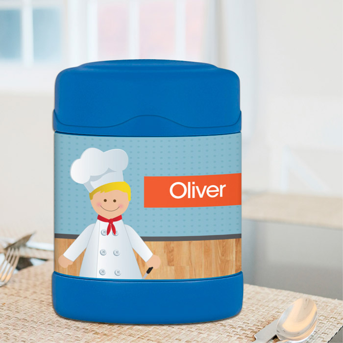A Boys Chef's Taste Thermos Food Jar