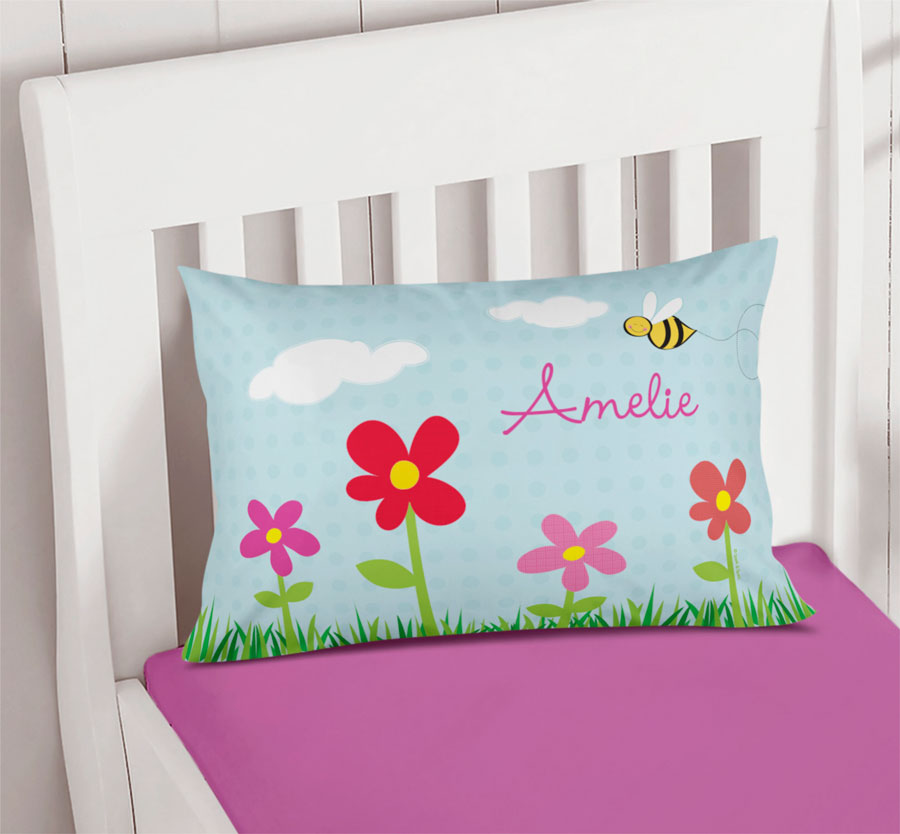 Spring Flowers Pillowcase Cover
