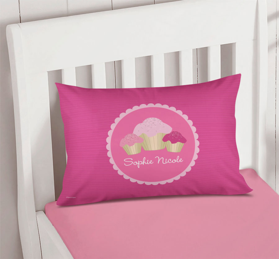 Sweet Cupcakes Pillowcase Cover