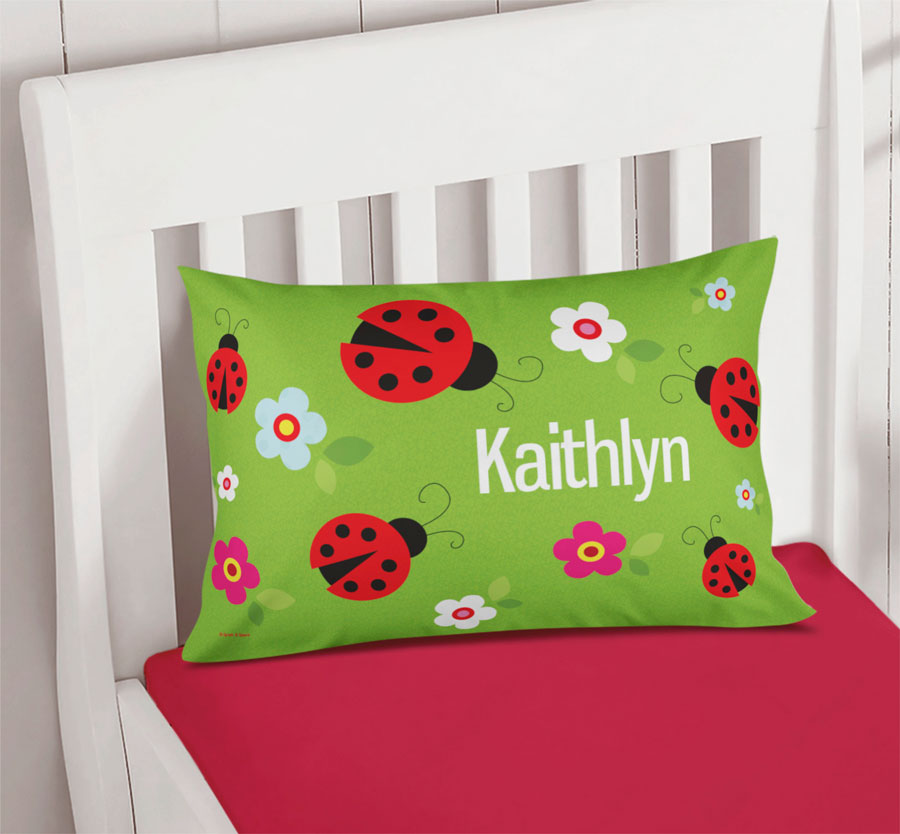 Curious Lady Bug Pillowcase Cover