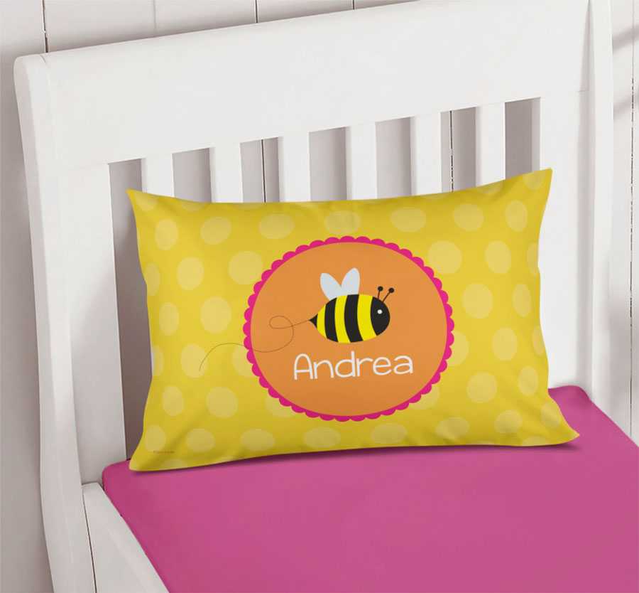 Fly Little Bee Pillowcase Cover
