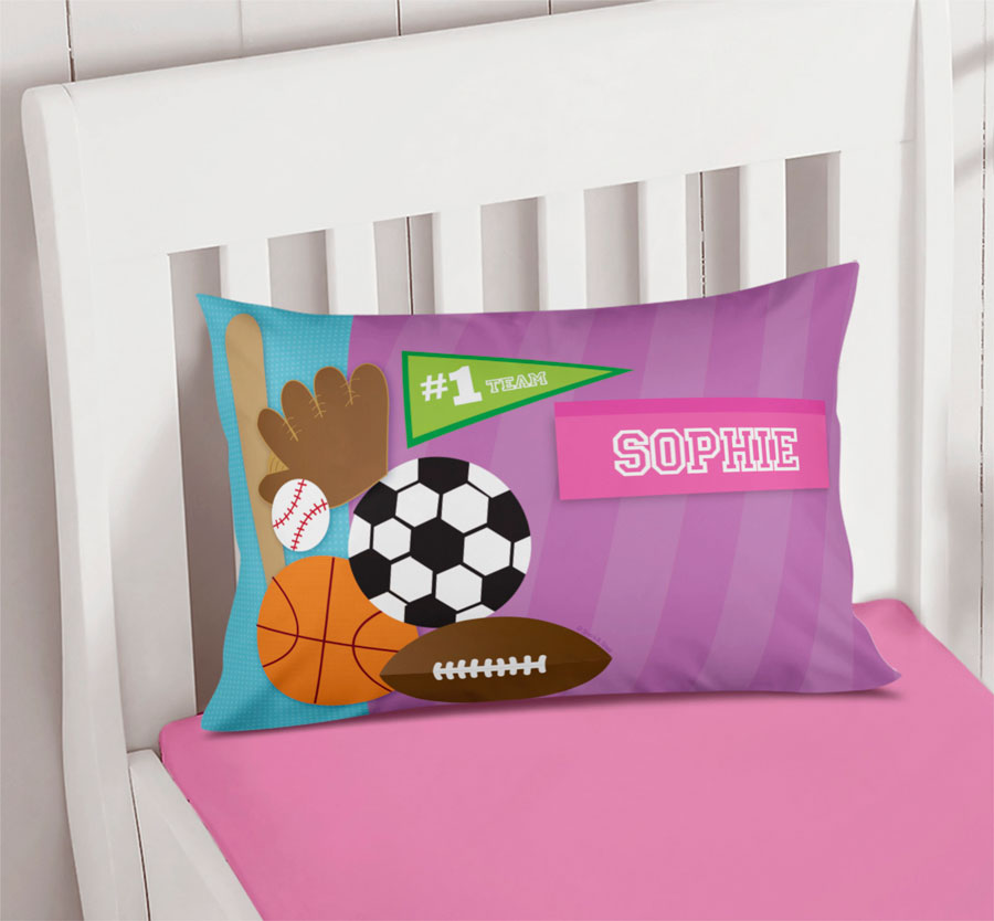 Girl Love For Sports Pillowcase Cover