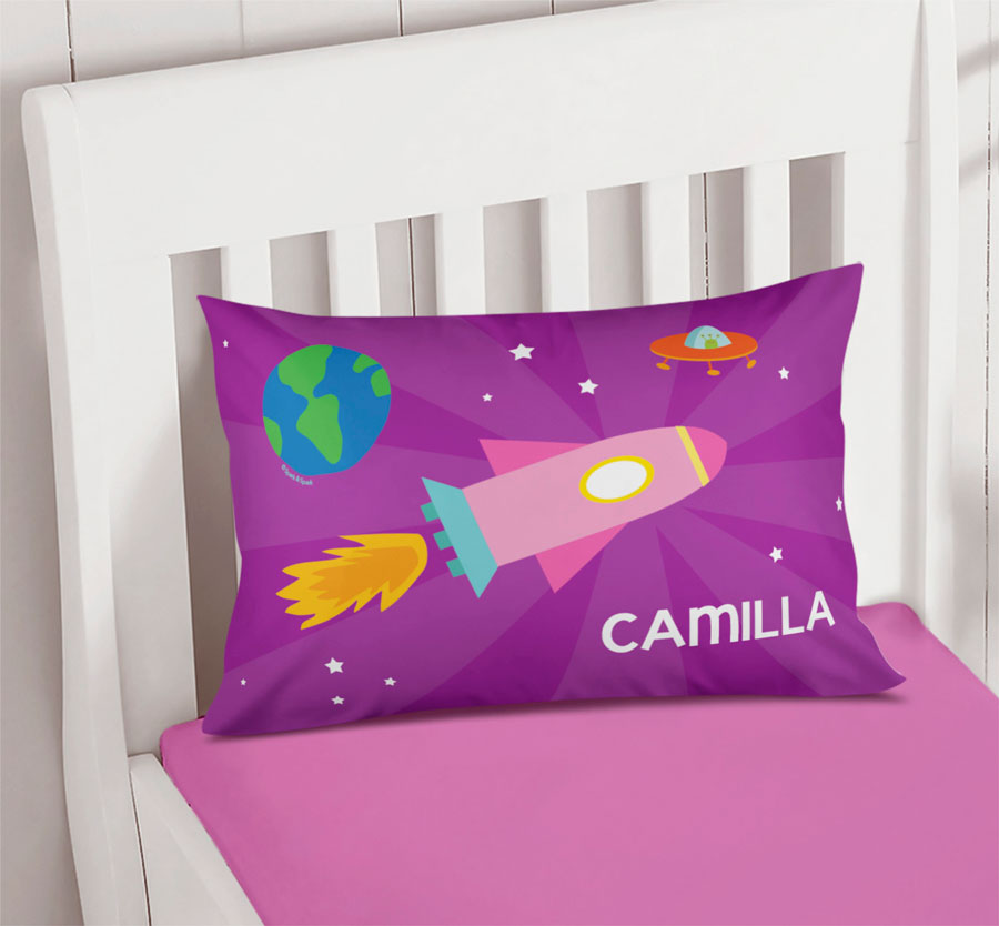 Rocket On The Sky Pillowcase Cover