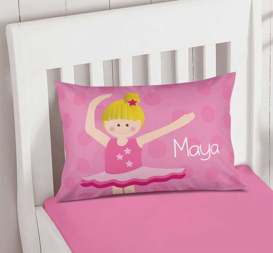 Love for Ballet Pillowcase Cover