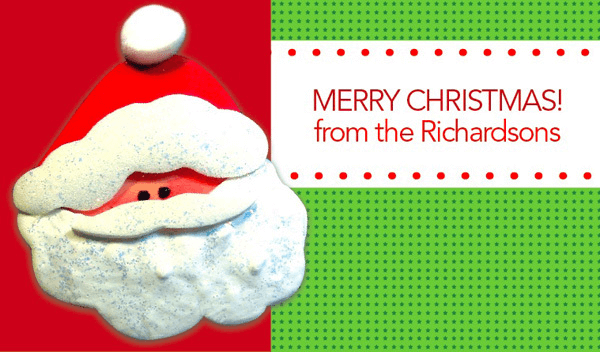 Hello Santa  Gift Tag