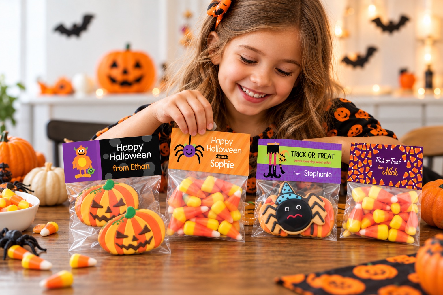 Halloween Fun for Little Ones: Safe Trick-or-Treating, Sweet Classroom Ideas & Personalized Treat Bags