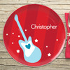 Rock My World Personalized Melamine Plates