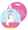 Cute Rainbow Pony Luggage Tags For Kids