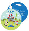 The Three Knights Kids Luggage Tags