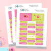 Yummy Sweets Labels Rectangular Pack