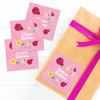 Three Lady Bugs Gift Label Set