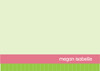 Check Out Our Kids Personalized Stationery Cards | Pink And Green Borders