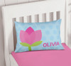 Cute Tulip Pillowcase Cover