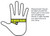 How to measure glove size.