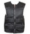 Front - Men Unisex Black Mesh Bulletproof Style Motorcycle Vest