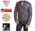 Men Real Lambskin Soft Gray Leather Classic Slim Fit Motorcycle Biker Jackets PWV-LJ5-GY