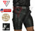 Men's Black Genuine Leather Shorts Sexy Club Wear Gay Fetish Classic Real Short PWV-LSHORT3